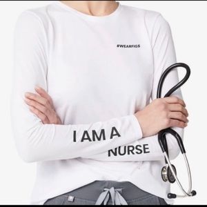 FIGS “I Am A Nurse” Long Sleeve